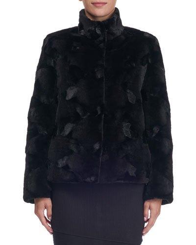 Reversible Semi-sheared Fur Jacket