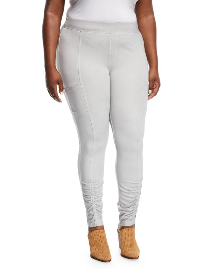 Tallula Ruched Legs Pleated Pants,