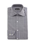 Geometrical-gingham Dress