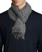 Kishorn Washed Lagg Houndstooth Cashmere