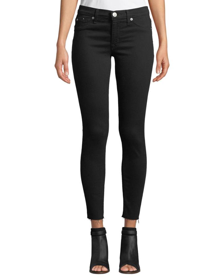 Natalie Mid-rise Skinny Ankle Pants