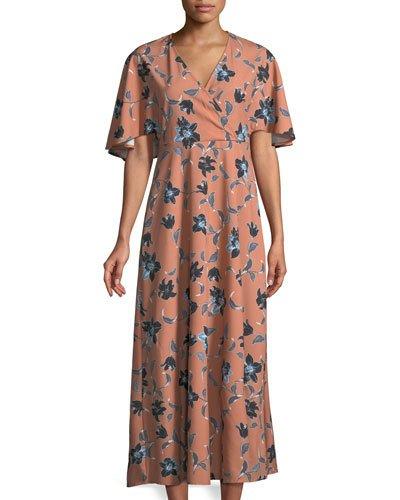 Floral Bat-sleeve