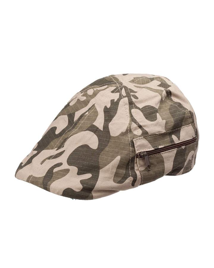 Derek Camo-print Driving Cap