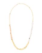 14k Tricolor Nude Chain Necklace