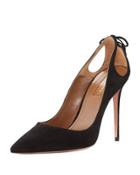 Forever Marilyn Suede Pump, Black