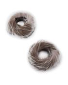 Silver Fox Fur Cuffs