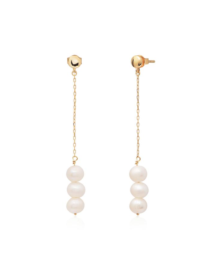Mother-of-pearl Dangle Earrings