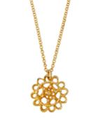 Zahrah Small Crescent Pendant Necklace