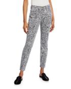 Le High Skinny Printed Jeans