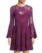 Lace Bell-sleeve