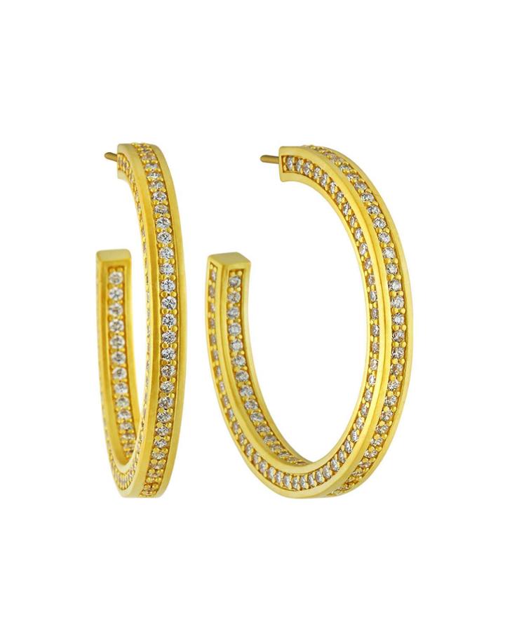 Radiance Hoop Earrings