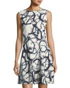 Neptune Graphic-print Dress