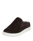 Verrell Sneaker Mules With Shearling Fur