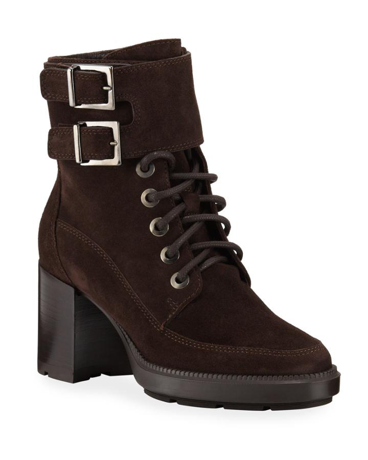 Irene Weatherproof Buckle & Lace-up