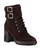 Irene Weatherproof Buckle & Lace-up