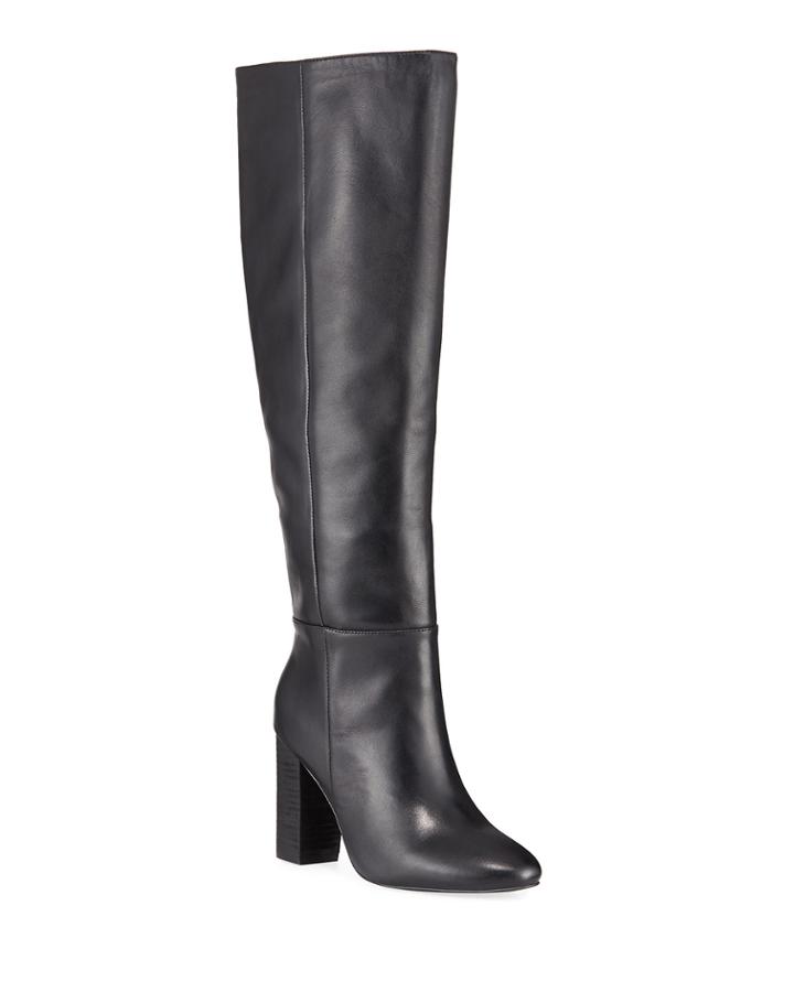 Intermixx Leather Over-the-knee Boots