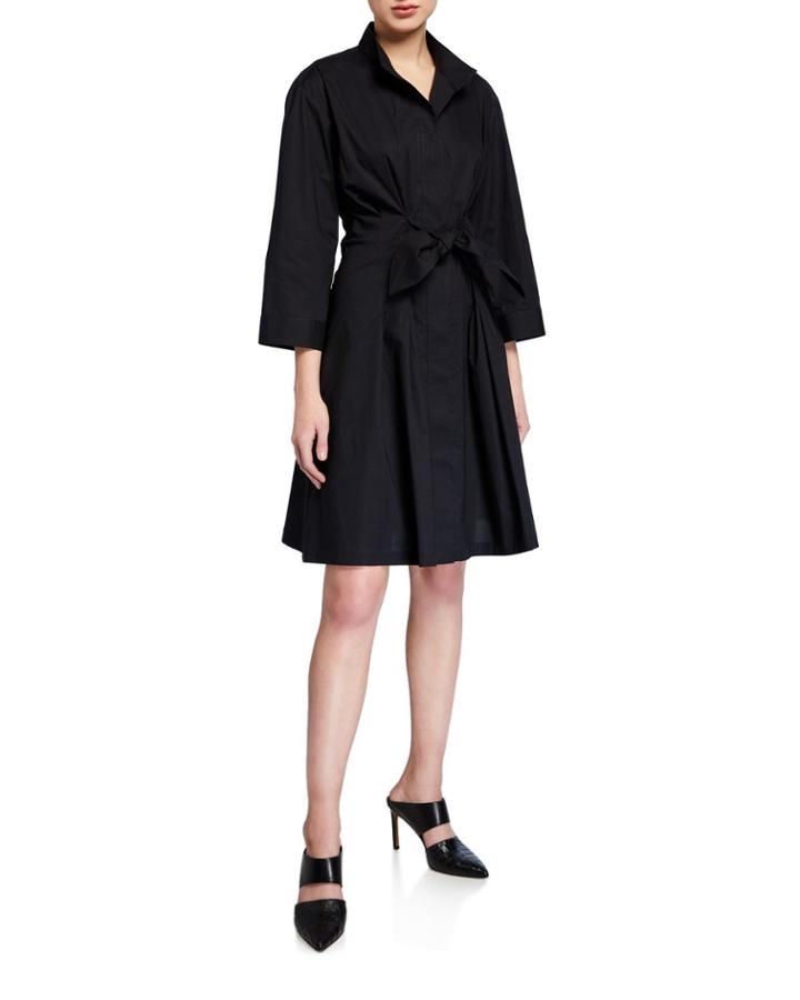 Rocky Tie-front A-line