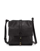 Deliz 2 Leather Crossbody Bag, Black