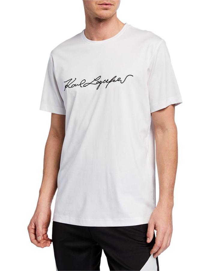 Men's Crewneck Logo Signature T-shirt