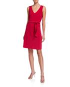 Moby Belted Sleeveless Dress