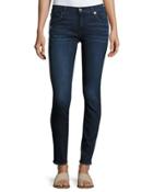 Gwenevere Medium-wash Destroyed Ankle Jeans