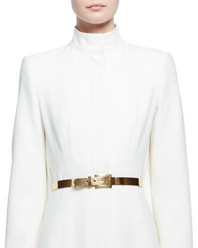 Golden Metal Buckle Belt