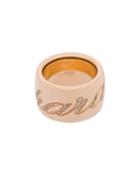 Chopardissimo 18k Rose Gold Diamond Ring,
