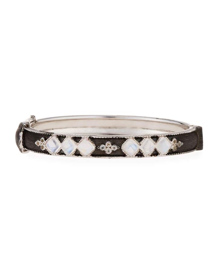 Moroccan Narrow Moonstone Bangle