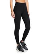 Crisscross Cutout High-waist