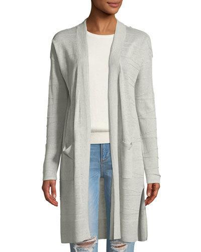 Distressed Duster Cardigan