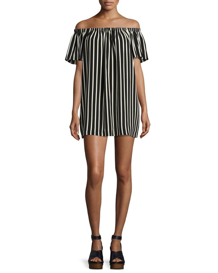 Polly Plains Off-the-shoulder