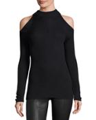 Cold-shoulder Ribbed