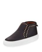 Studded Leather High-top