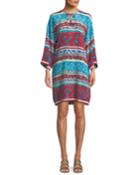 Pottery-print Long-sleeve