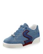 Vintage Denim Platform
