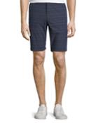 Straight-fit Variegated-stripe