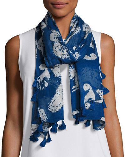 Ombre-print Tassel