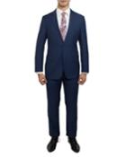 Men's Slim-fit Solid Twill