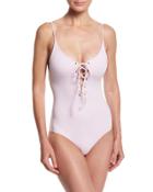Monahan Lace-up One-piece