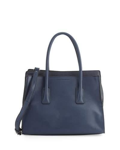 Iris Faux-leather Tote Bag