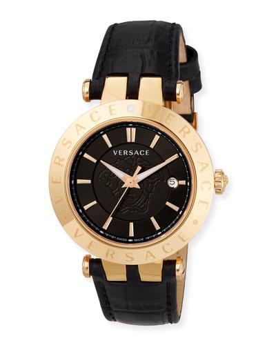 Men's V Race 42mm Rose Ip Watch