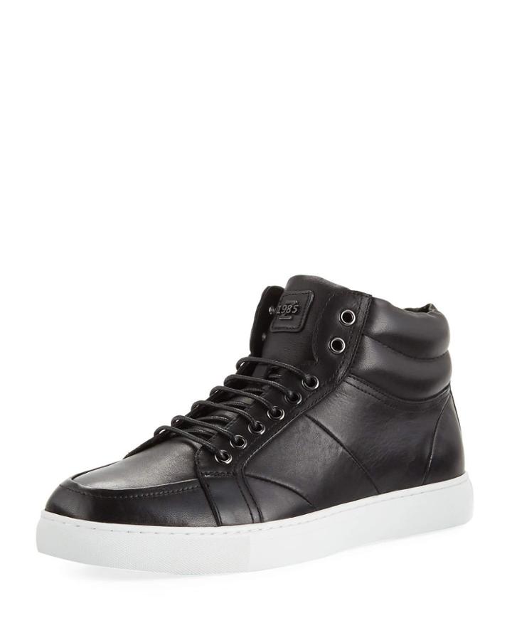 Men's Tassel High-top Leather
