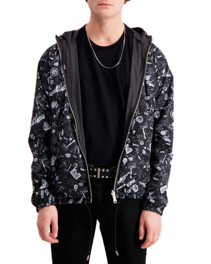 Men's La Clippers Reversible Hooded Jacket