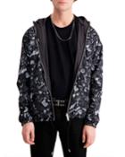 Men's La Clippers Reversible Hooded Jacket