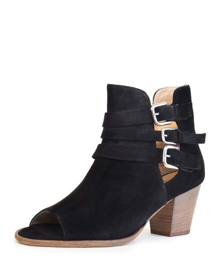 Cosaro Strappy Open-toe Booties