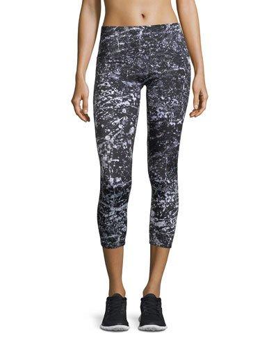 Active Graphic-print Capri