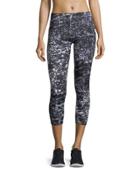 Active Graphic-print Capri
