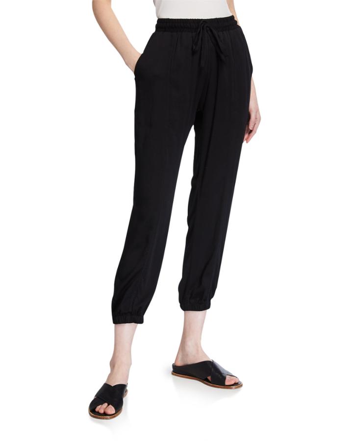 Rambling Pull-on Cropped Cargo Pants