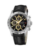 44mm G-timeless Xl Men's Automatic Chronograph Watch W/ Leather