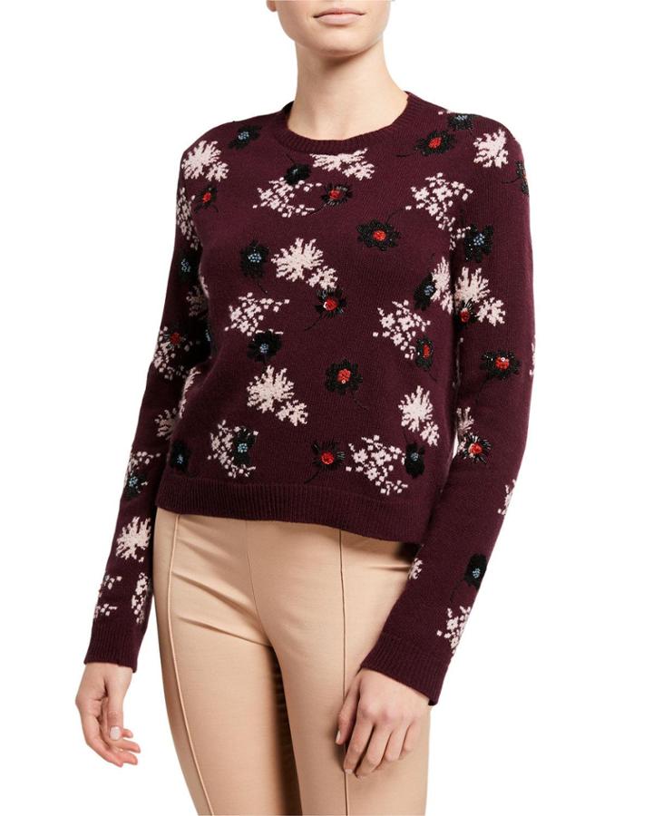 Embellished Wool/cashmere
